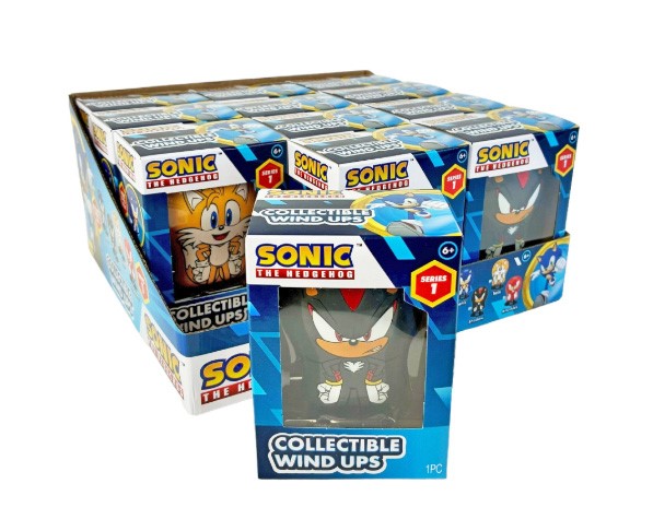 ZZZ FC SONIC Collectible Wind Ups 10cm (In box 12.5x9cm) In espo da 12pz